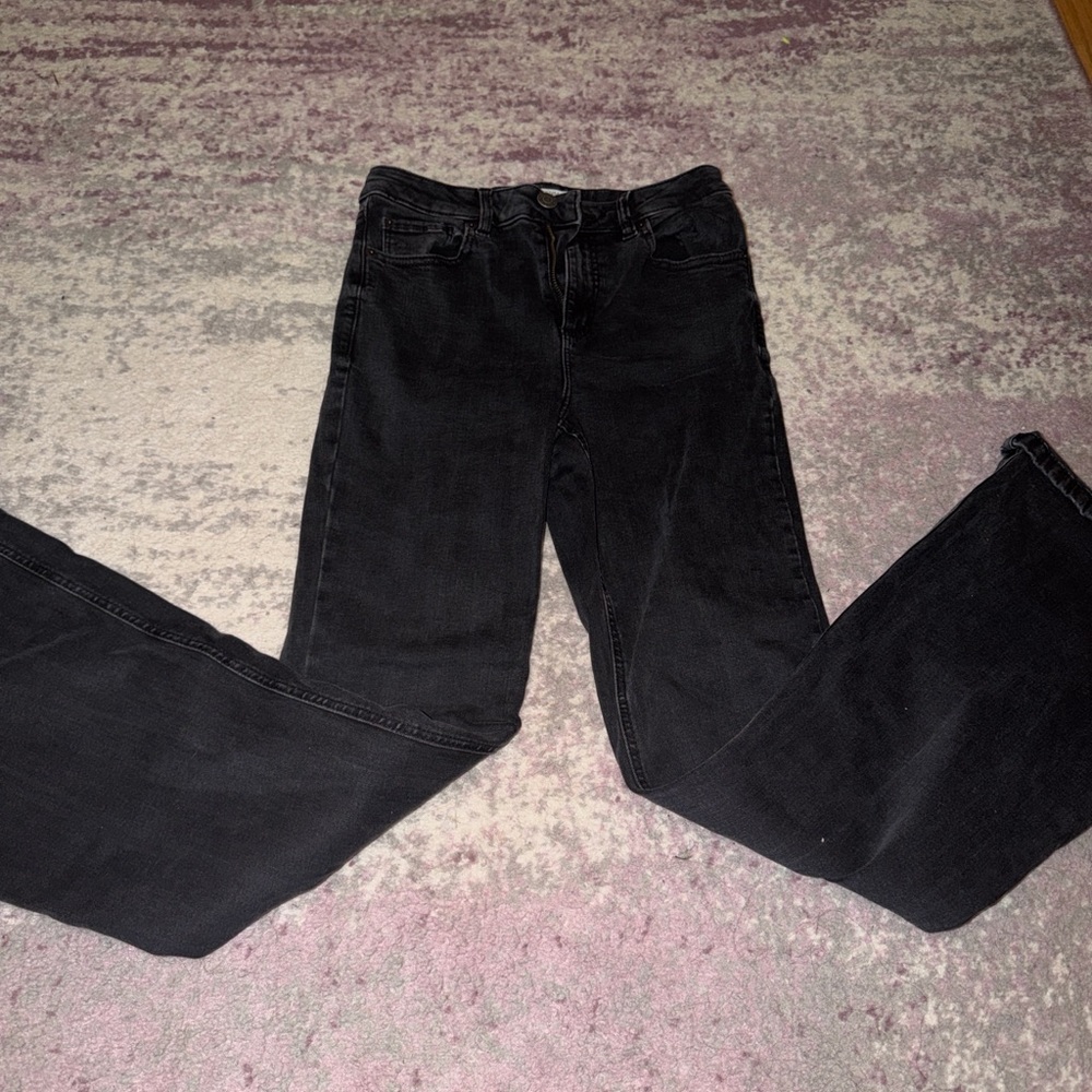 Garage Black flare Jeans